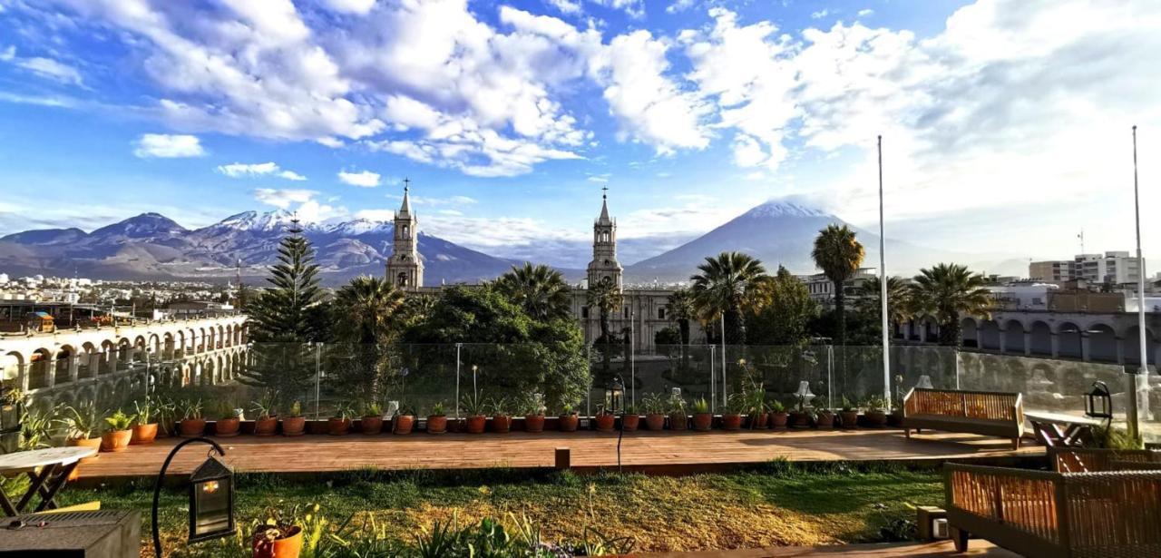 Katari Hotel At Plaza De Armas Arequipa Dış mekan fotoğraf
